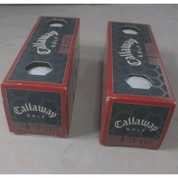 Callaway Big Bertha White 6 Golf Balls (2 sleeves ) - Picture 5 of 7